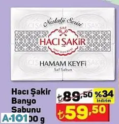 HACI ŞAKİR BANYO SABUNU